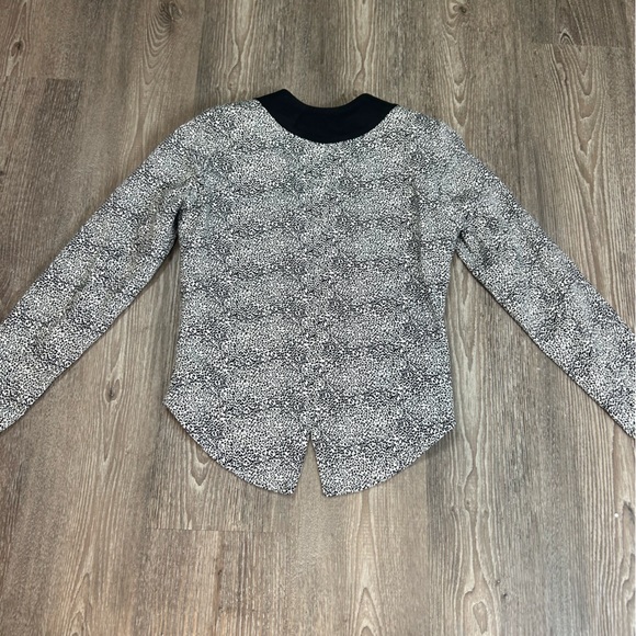 Animal Print Fitted Jacket Zebra Print - Picture 3 of 9